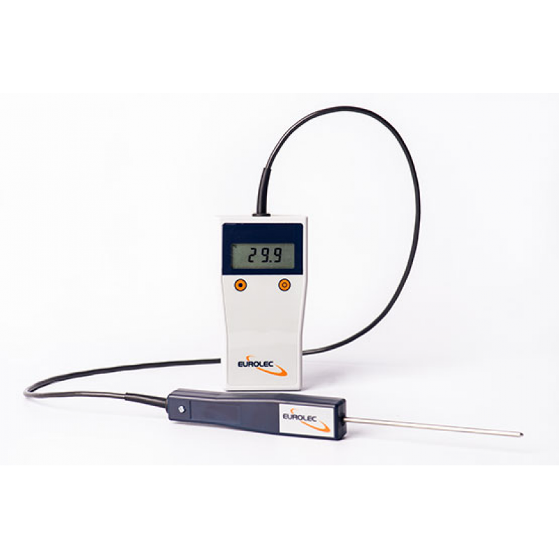 ترمومتر رقمي صناعي وعرة لقراءات درجة حرارة عالية الدقة Eurolec Instrumentation Ltd Export Worldwide