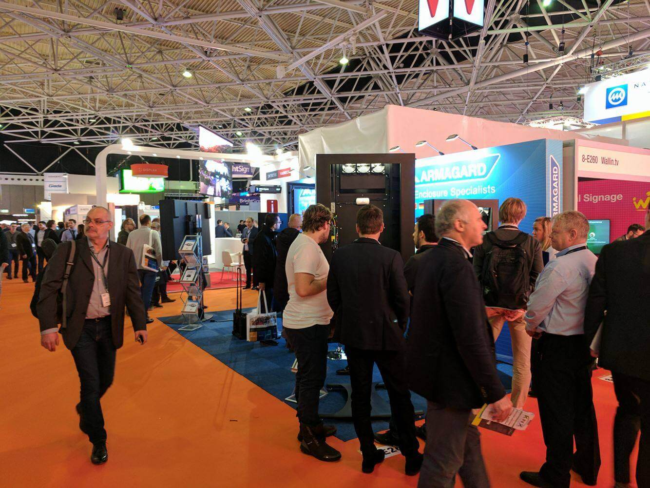 A busy trade show stand - the key to getting the most from trade show