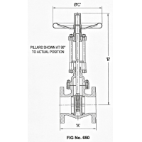 Omega ventiler parallelle glideventil