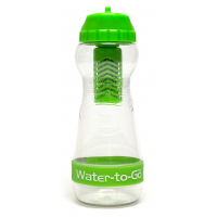 WatertoGo vandfilterflaske for at reducere plastaffald
