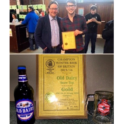 Auszeichnung Britische Brauerei zu gewinnen