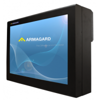 Außen Digital Signage-Gehäuse rechts Ansicht