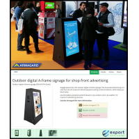 Armagard DigiStopper auf ExportWorldwide und auf der ISE Barcelona.