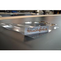 The VisualPlanet Touchfoil for an interactive wayfinding kiosk