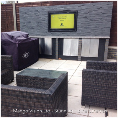 outdoor TV for gardens and patios