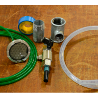 Cutting oil recovery system installation kit.