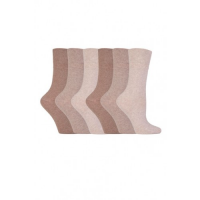 Natural and beige diabetic socks from GentleGrip.