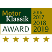 Motor Klassik award for the breathable outdoor car cover.