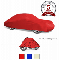 Auto-Pyjama indoor dust proof car cover for valuable vehicles.