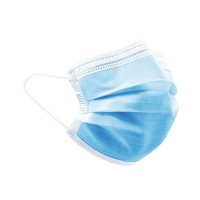 A disposable face mask is an easy way to reduce the spread of viruses in public and commercial locations.