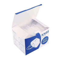 Box of KN95 face masks to reduce the spread of viruses.