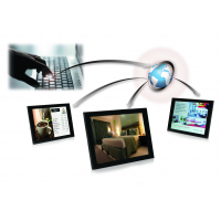 Use cloud-based digital signage to manage your screens from any location.