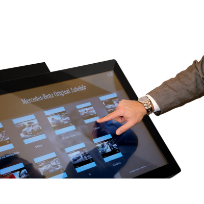 Interactive kiosk from Airgoo.