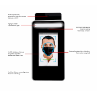 A list of the infrared thermometer with face recognition&#39;s features.