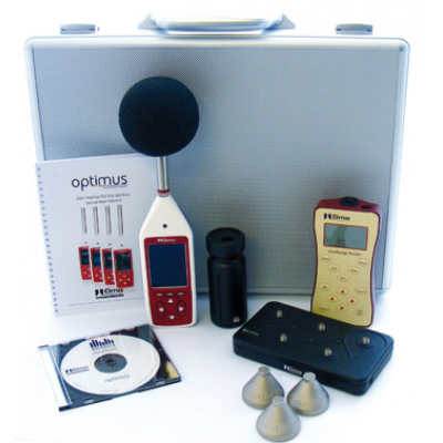 Complete noise measurement kit for safety officers.
