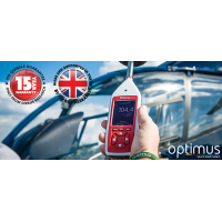 The Optimus sound meter in use at an airport.