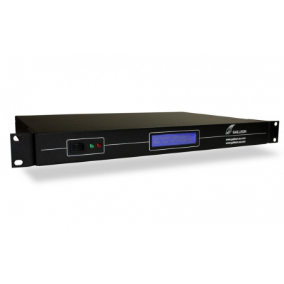 time synchronized with NTP server NTS-6002 front view