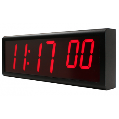 An Ethernet clock from Galleon which receives time from an NTP server.