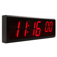 Inova 6-Digit NTP Clock left view