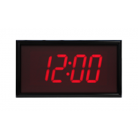 BRG four digit ntp synchronized digital clock front view