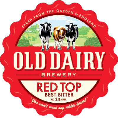 Red Top by Old Dairy Brewery, British best bitter distributor