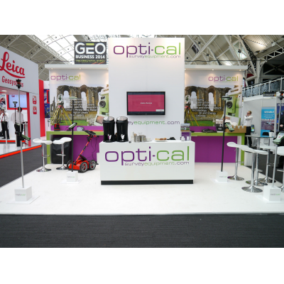 One of our Bespoke exhibition stands at a show