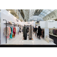 Exhibition stands UK for a clothes company at a show