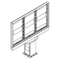 Multi screen outdoor digital signage from Armagard