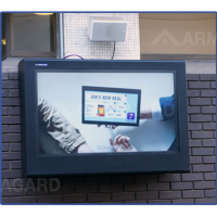 Armagard outdoor TV enclosure