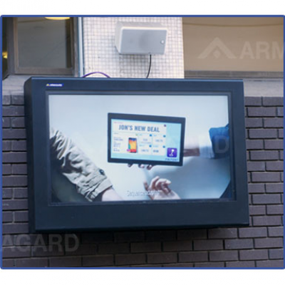 Outdoor LCD enclosure from Armagard