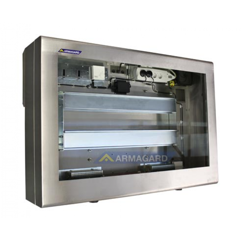 Waterproof LCD enclosure Outdoor weatherproof TV protection