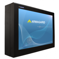 Wall mounted outdoor TV cabinets from Armagard