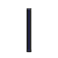 Body temperature scanner side view.