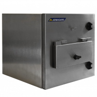 Armgard’s stainless-steel, clean room printer enclosure.