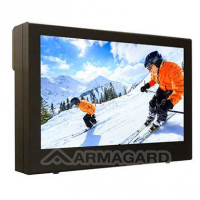 Armagard outdoor TV enclosure