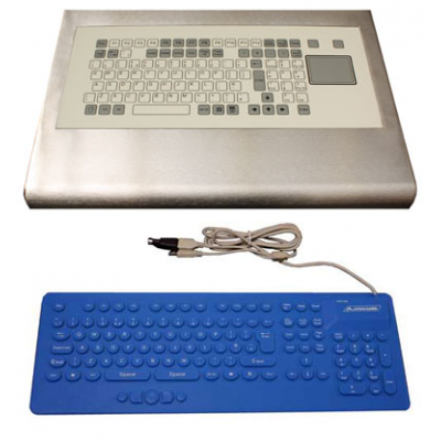 washable keyboard options intergrated or stand-alone