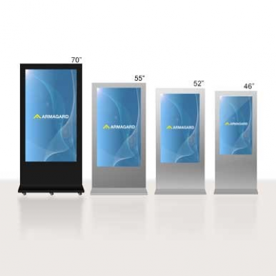 Armagard outdoor digital signage enclosures