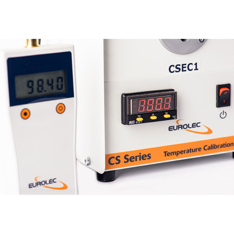 Dry well calibrator for temperature measurement instruments Eurolec