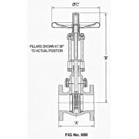 Omega valves parallel slide valve