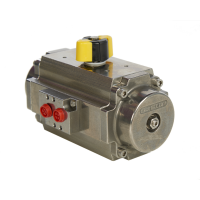 stainless less pneumatic actuator