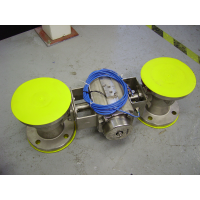 two engineered valve with actuator