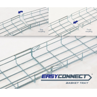 EASYCONNECT wire mesh cable tray series EC60