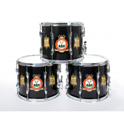 Custom marching band drums from BBICO