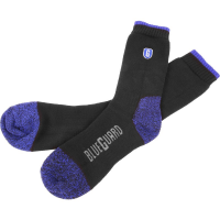 calcetines de trabajo azul marino y negro Blueguard sin embalar