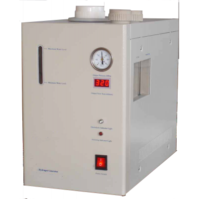 Generador de hidrógeno Apex mostrando panel frontal y controles.