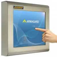 monitor de pantalla táctil resistente al agua de Armagard