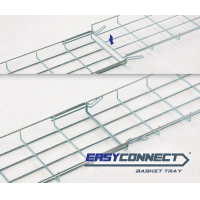 Bandejas portacables de rejilla EASYCONNECT - Serie EC30