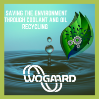 Le système de récupération de fluide de coupe Wogaard aide l'environnement.