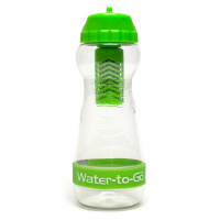 Bouteille de filtre à eau pour réduire l'empreinte carbone de WatertoGo