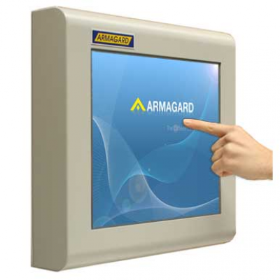 monitor layar sentuh industri dari Armagard